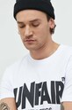Unfair Athletics t-shirt bawełniany biały UNFR19.002