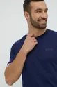 mornarsko plava Pamučna majica Moschino Underwear
