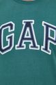 zielony GAP t-shirt bawełniany