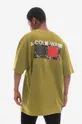 Bavlněné tričko A-COLD-WALL* Relaxed Cubist T-shirt ACWMTS097 COLD LIGHT GREY  100 % Bavlna