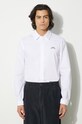 A-COLD-WALL* cotton shirt Bracket Logo T-shirt ACWMSH069 white