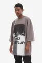szary A-COLD-WALL* t-shirt bawełniany No Display Top Męski