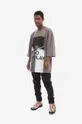 Βαμβακερό μπλουζάκι A-COLD-WALL* No Display Top γκρί