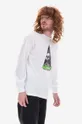 Bavlnené tričko s dlhým rukávom PLEASURES Soundscape Pánsky