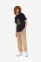 PLEASURES t-shirt bawełniany Soundscape czarny