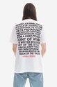 Clothing PLEASURES cotton T-shirt x Hunter S. Thompson Badge P22W053 white
