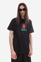 PLEASURES cotton T-shirt x Hunter S. Thompson Badge P22W053