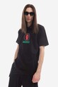 PLEASURES cotton T-shirt x Hunter S. Thompson Badge P22W053