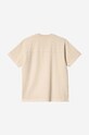 Carhartt WIP cotton T-shirt Carhartt WIP S/S Marfa T-shirt I030669 ARTICHOKE I030669 beige