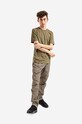 C.P. Company cotton t-shirt 12CMTS050A005100W660 green AW22