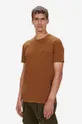 brązowy C.P. Company t-shirt bawełniany Męski