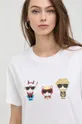 Βαμβακερό μπλουζάκι Karl Lagerfeld Unisex