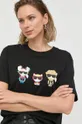 Karl Lagerfeld t-shirt bawełniany 225W1791