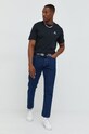 Îmbrăcăminte Converse tricou din bumbac 10023876.A02 negru