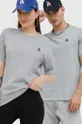 szary Converse t-shirt bawełniany Unisex