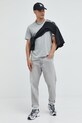 Oblečení Bavlněné tričko Converse 10023876.A05 šedá
