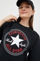 Converse pamut póló fekete