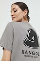 Хлопковая футболка Kangol KAF22UTS219