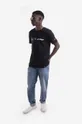 Βαμβακερό μπλουζάκι SneakerStudio x Międzymiastowa μαύρο