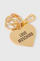 χρυσαφί Μπρελόκ Love Moschino Γυναικεία