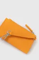 Кожаный кошелек Marc O'Polo оранжевый