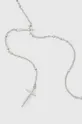AllSaints ezüst nyaklánc ezüst