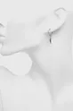 Ασημένιο σκουλαρίκι AllSaints Ασημένια στερλίνα