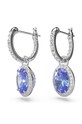 Dodatki Uhani Swarovski CONSTELLA 5671817 modra