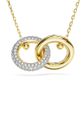Κολιέ Swarovski 5668820 DEXTERA κρύσταλλο Swarovski χρυσαφί 5668820