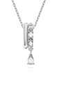 Κολιέ Swarovski DEXTERA κρύσταλλο Swarovski ασημί 5671819