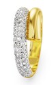 Akcesoria Swarovski pierścionek DEXTERA 5668814 złoty