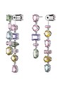 Akcesoria Swarovski kolczyki 5656417 GEMA 5656417 różowy