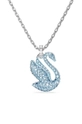 μπλε Κολιέ Swarovski ICONIC SWAN Γυναικεία