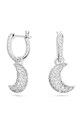 Сережки Swarovski LUNA криштал Swarovski срібний 5666157