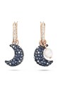 Náušnice Swarovski LUNA 5671569 čierna 5671569