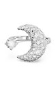 Swarovski inel LUNA zirconiu cubic argintiu 5666176