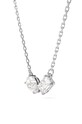 Swarovski colier si cercei MESMERA 5665829 argintiu