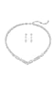 Swarovski naszyjnik i kolczyki MESMERA cyrkonia srebrny 5674306