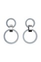 Swarovski kolczyki HOLLOW kryształ Swarovskiego srebrny 5663503