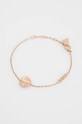 Αξεσουάρ Βραχιόλι και σκουλαρίκια Guess JUBS03.187JW ροζ
