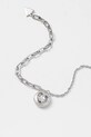 Βραχιόλι Guess JUBB03.353JW ασημί SS25