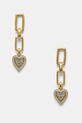 Сережки Guess циркон золотий JUBE03.236JW