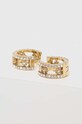 Doplnky Náušnice Guess JUBE03.318JW zlatá