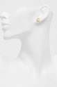 Doplnky Náušnice Guess JUBE03.349JW zlatá