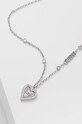 Dodatki Ogrlica Guess JUBN03.241JW srebrna