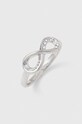 Guess pierścionek cyrkonia srebrny JUBR03.263JW