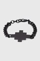 Marcelo Burlon braccialetto Cross nero CMOA013C99MET0011000
