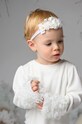 Jamiks opaska do włosów dziecięca NADIA.Opaska.JZG237.G biały