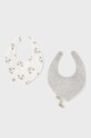 Mayoral Newborn śliniak niemowlęcy Gift box 2-pack 9326.1D.Newborn.9BYX zielony AW23