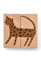 Liewood fából készült puzzle LW18038 többszínű